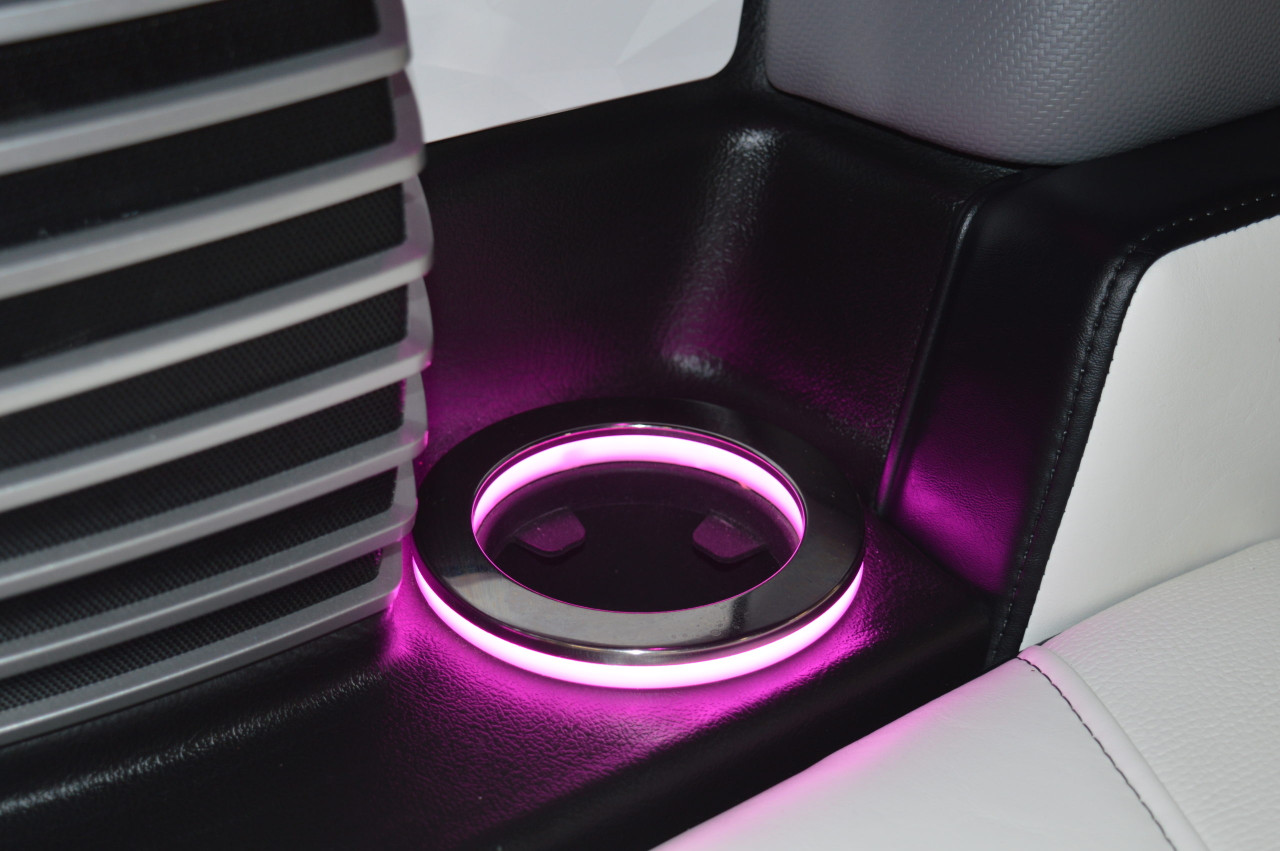 RGB LED CUPHOLDER