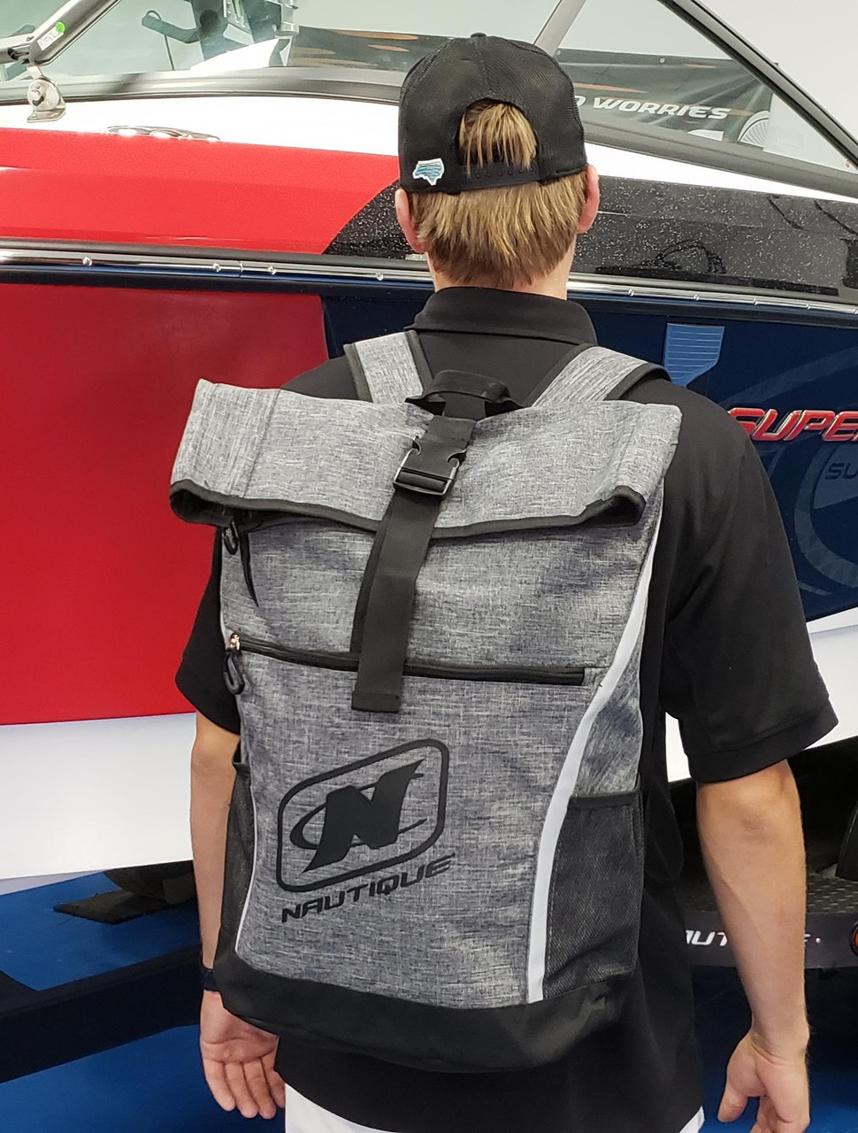 URBAN BACKPACK WITH NAUTIQUE LOGO