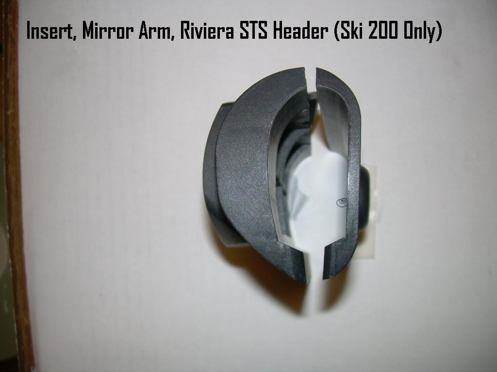 Insert Mirror Arm Riviera STS Header