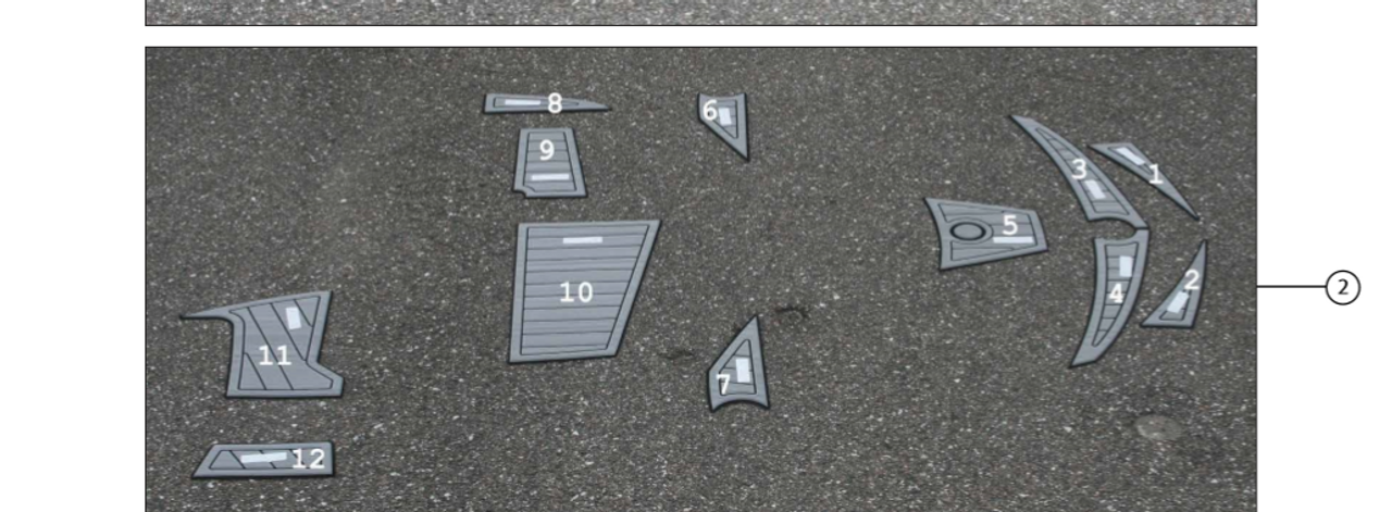 2014-2019 G21 Titanium Deck Accent Kit SeaDek