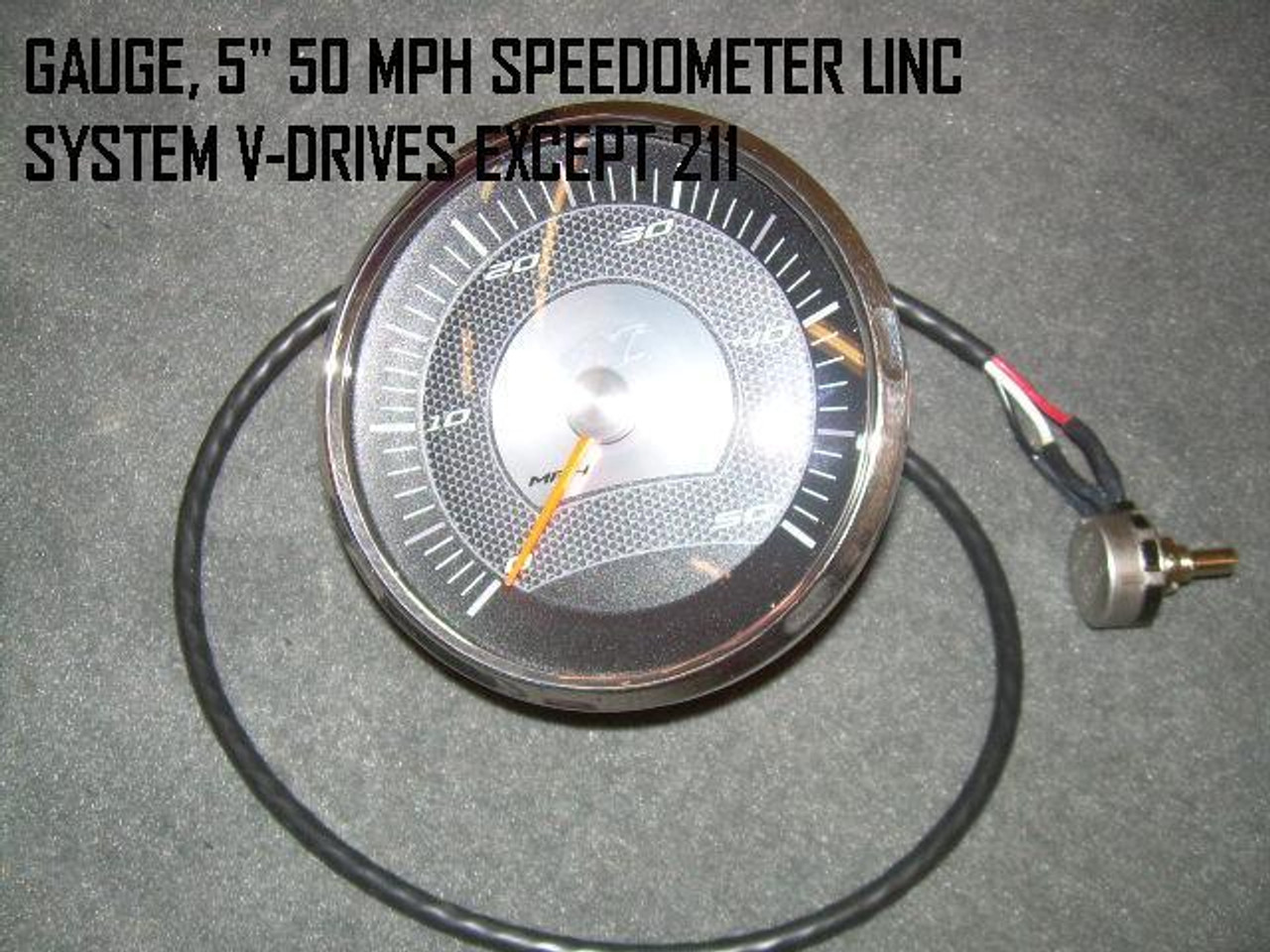 SPEEDOMETER, LINC SYSTEM V-DRIVES, EXCEPT SV211