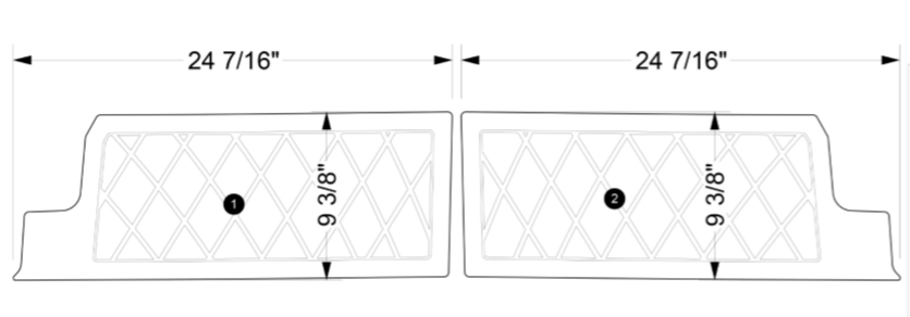 GS24 Bow Close-Outs SeaDek   2018-2022