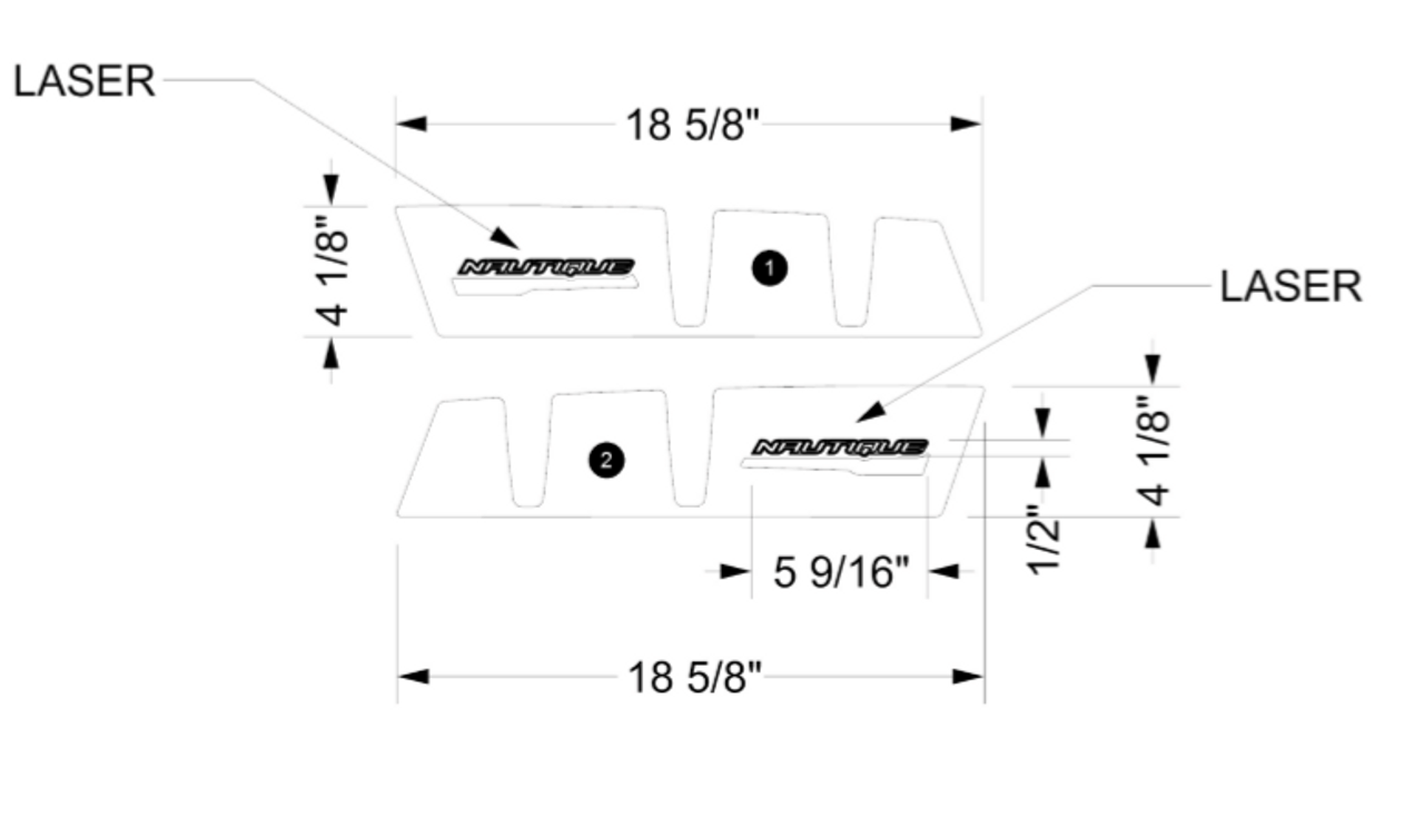 2018-2022 GS24 Phone Pocket Plate Cover SeaDek