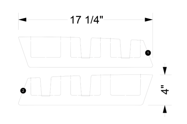 GS24 Phone Pocket Shelf Pads SeaDek  2018-2022