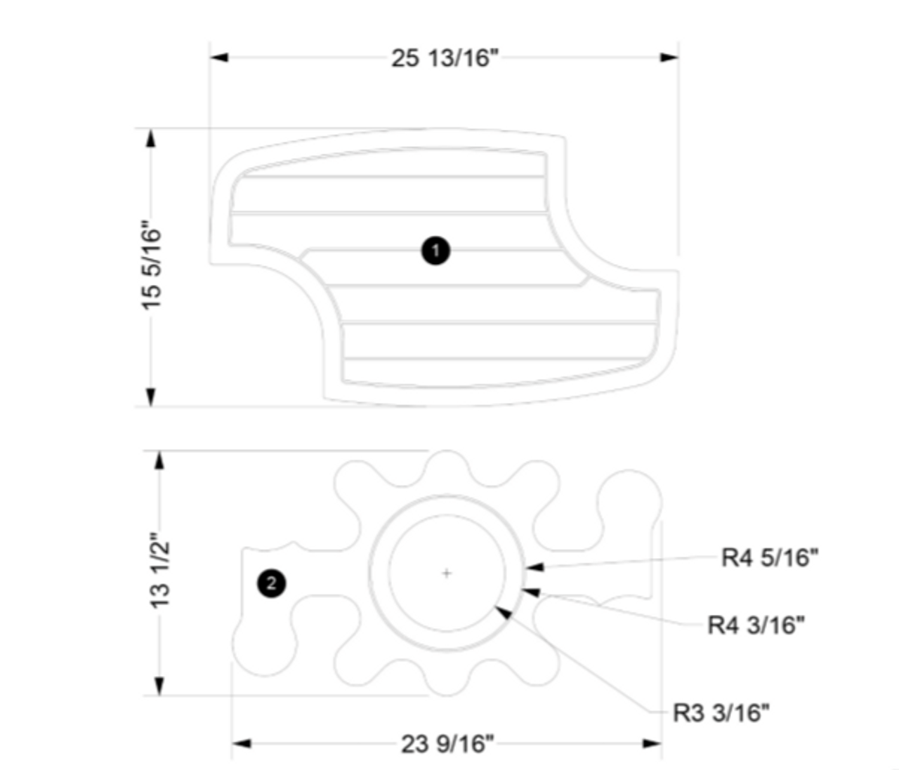 2018-2019 210/230/G-Series Table Kit SeaDek