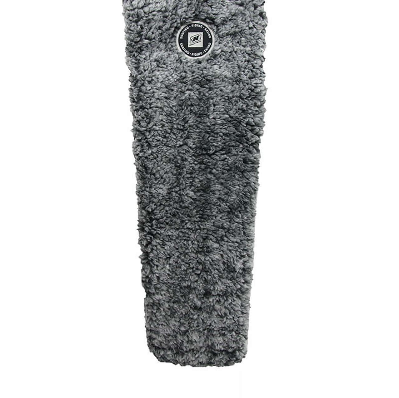 Ladies 1/4 Sherpa Pullover-Frosted Charcoal