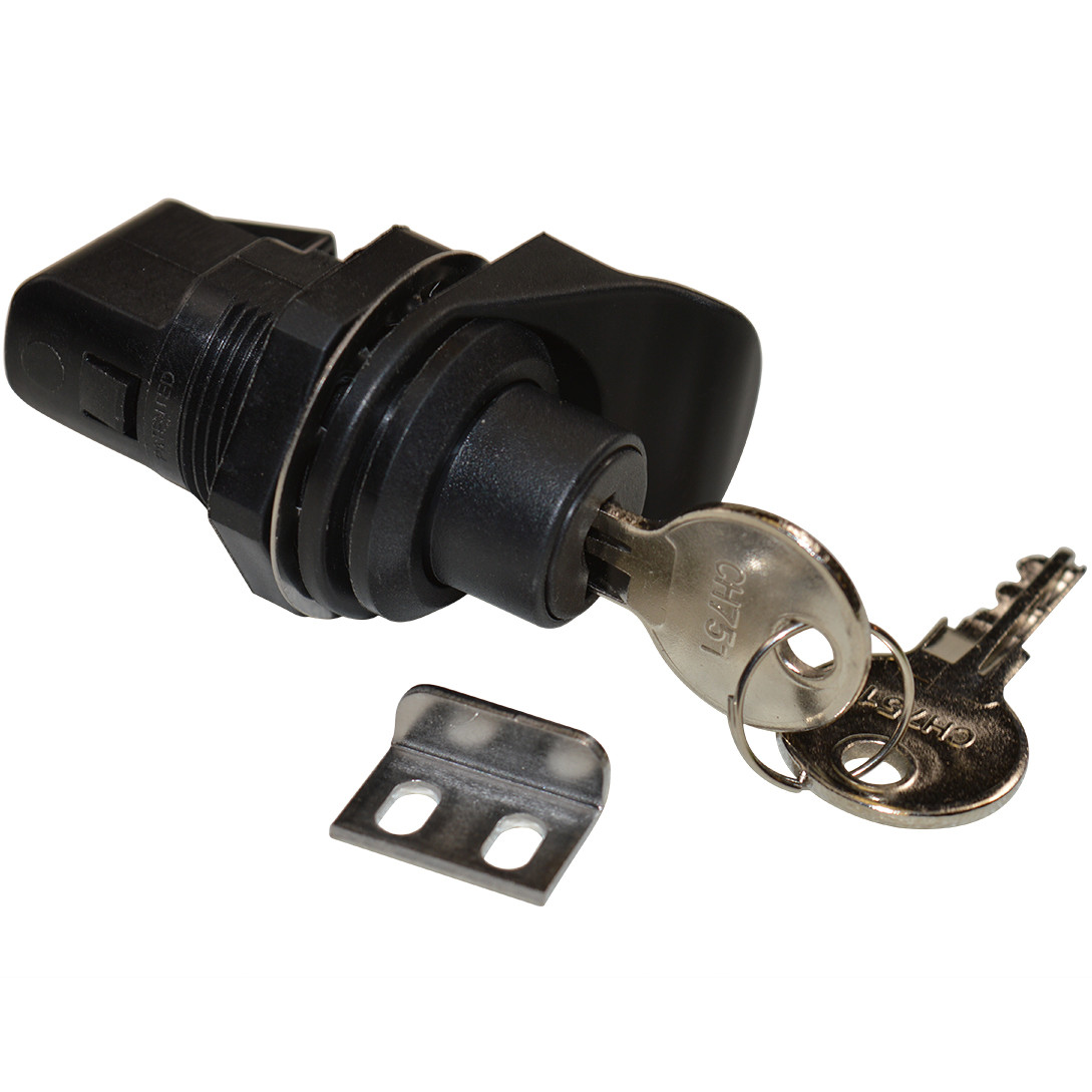 glove box lid lock assembly - 95-97 SPN, 95-96 SN - Nautiqueparts.com