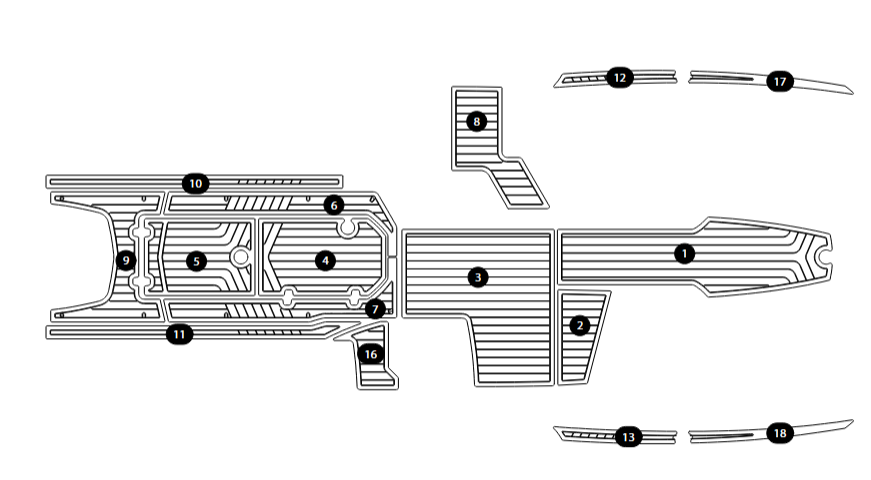 2017-2019 G25 Deck Kit SeaDek