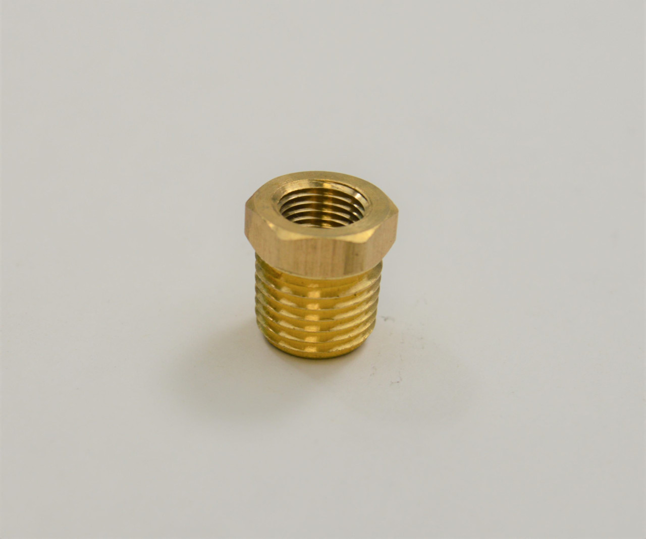 Bushing, Brass 1/4 x 1/8