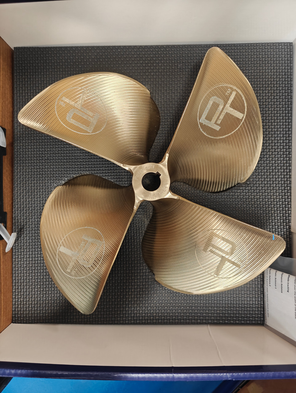 2561 PROPELLER -G23 WITH 2:1 GEAR - MOST 2014-2019 G-BOATS
