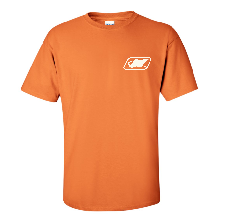 Nautique Logo Short Sleeve Tee-Tangerine