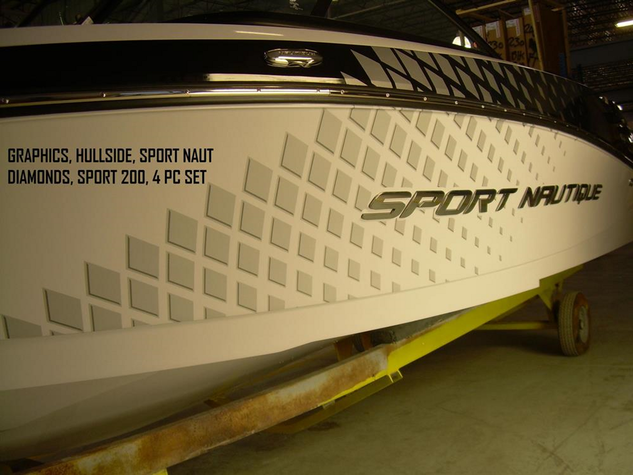 Sport Nautique Diamonds Hullside Graphics Set