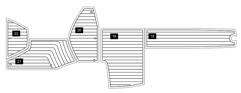 2016-2021 230 MOCHA FLOOR KIT SEADEK