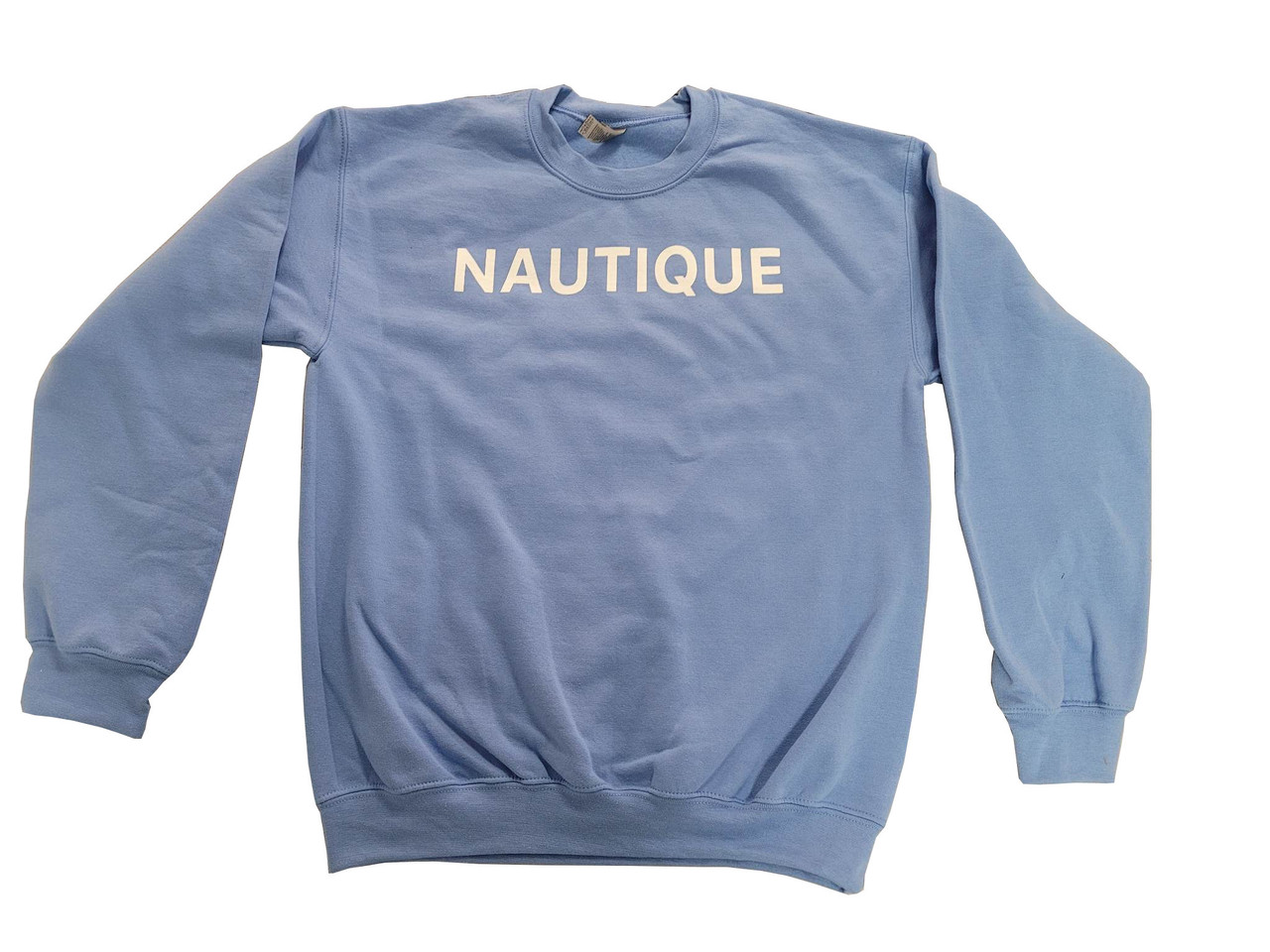 NAUTIQUE CREW SWEATSHIRT CAROLINA BLUE