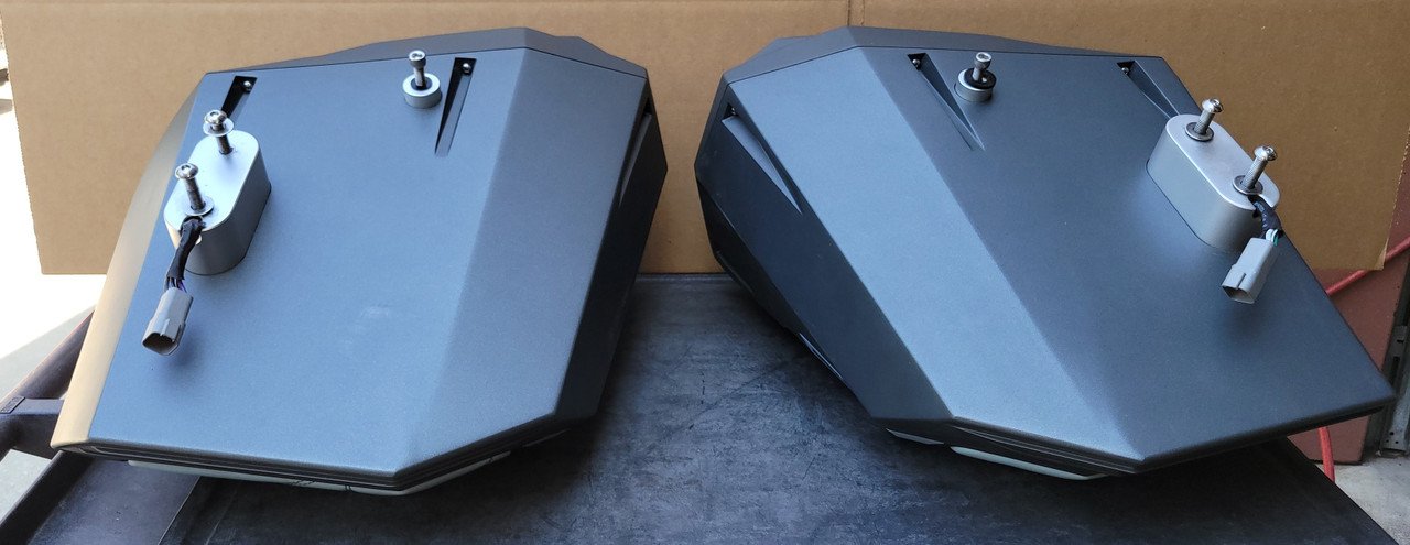 TOWER SPEAKER CANISTER FULLY ASSEMBLED AND PAINTED PORT & STBD P-SERIES