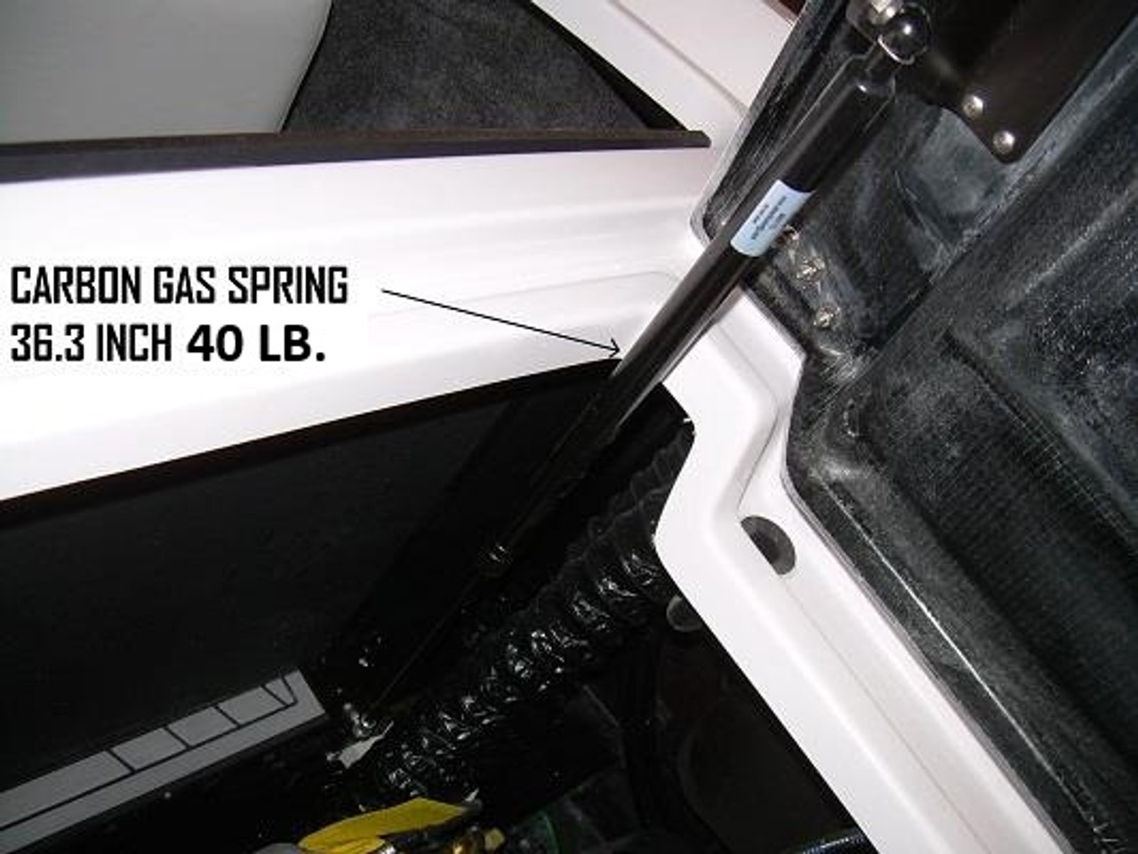 CARBON GAS SPRING 36.3" X 40 LB.