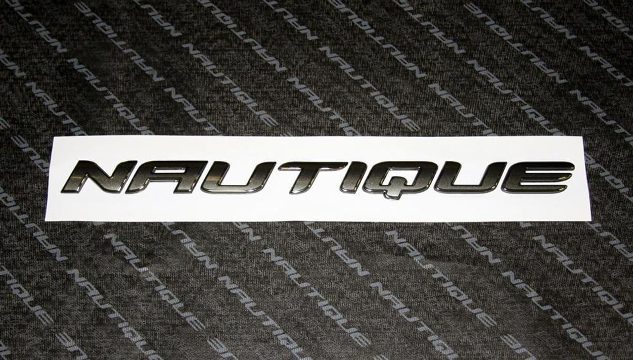 DECAL CHROMAX 11" NAUTIQUE BLACK