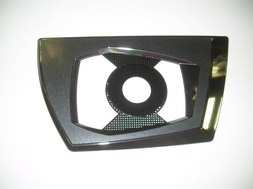 DECAL ROTARY ENCODER CHROMAX BLACK 7.74 X 4.51