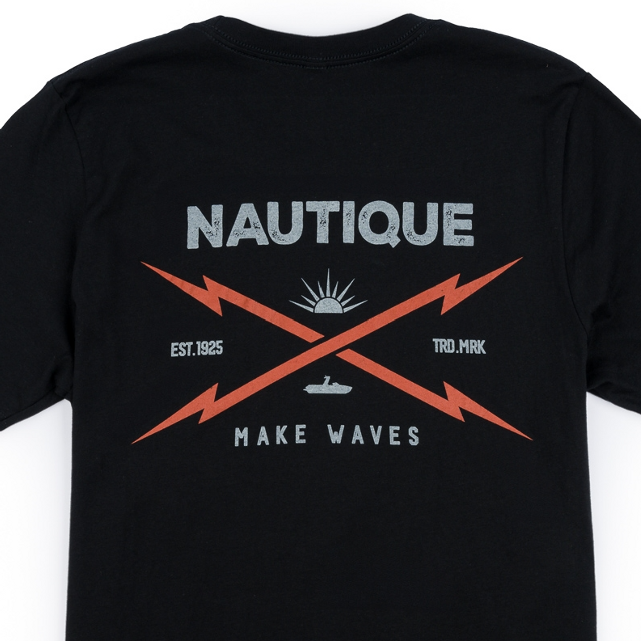 NAUTIQUE MAKE WAVES SS TEE- BLACK