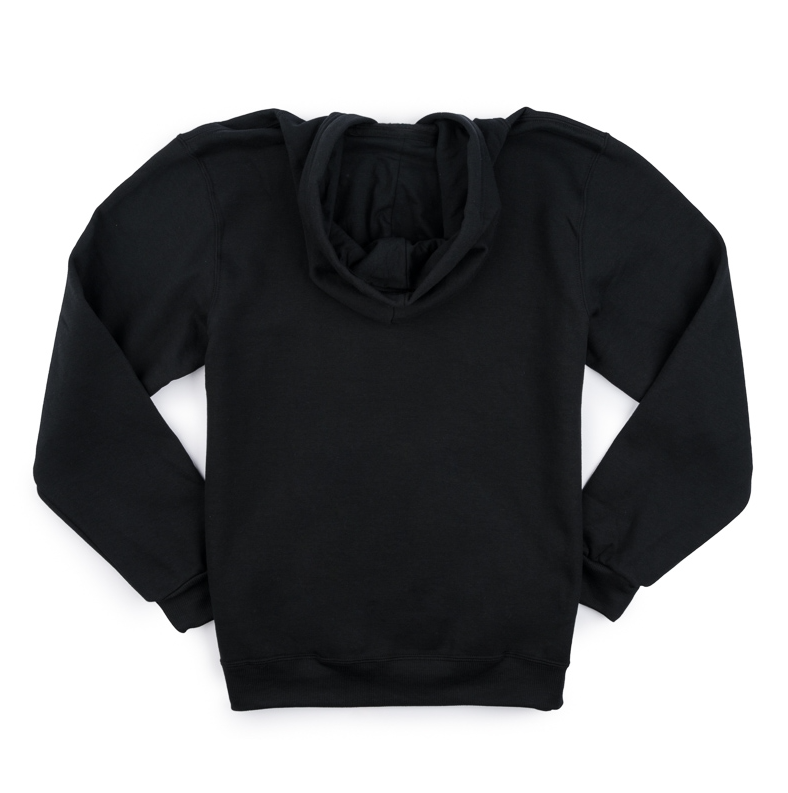 NAUTIQUE YIN & YANG HOODED SWEATSHIRT - BLACK