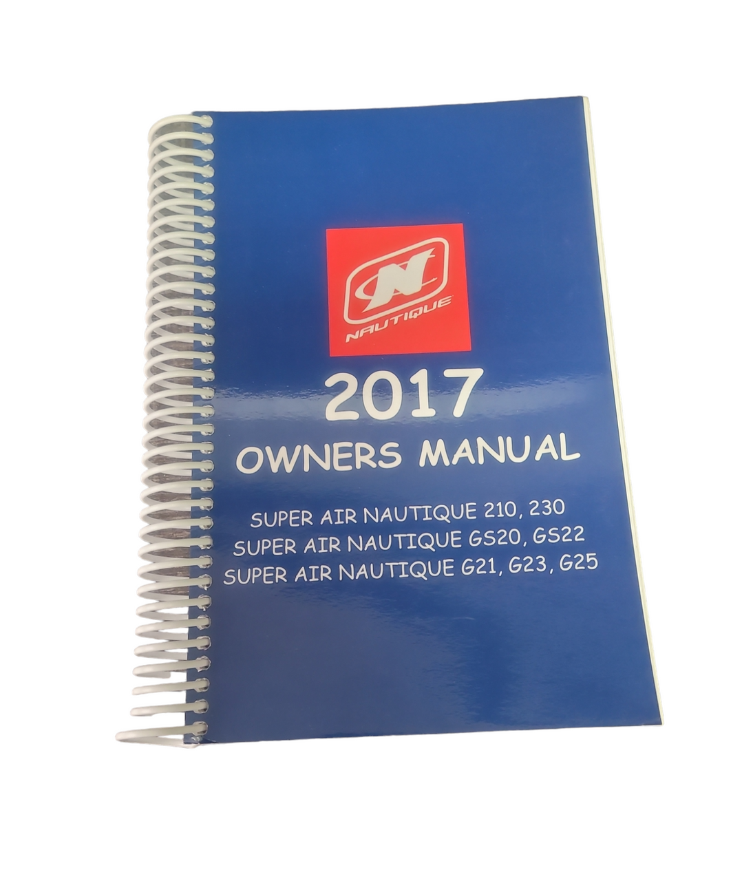 OWNERS MANUAL- 2017 SUPER AIR 210, 230, G21, G23, G25, GS20, GS22