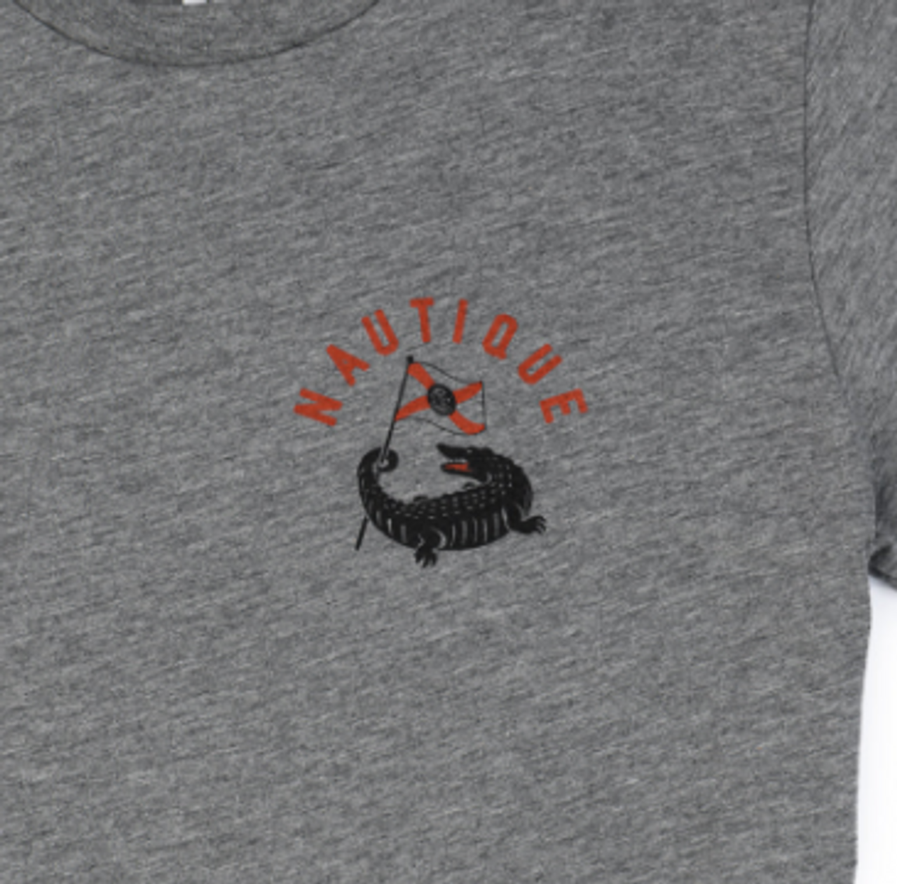 Florida Flag SS Triblend Tee - Grey
