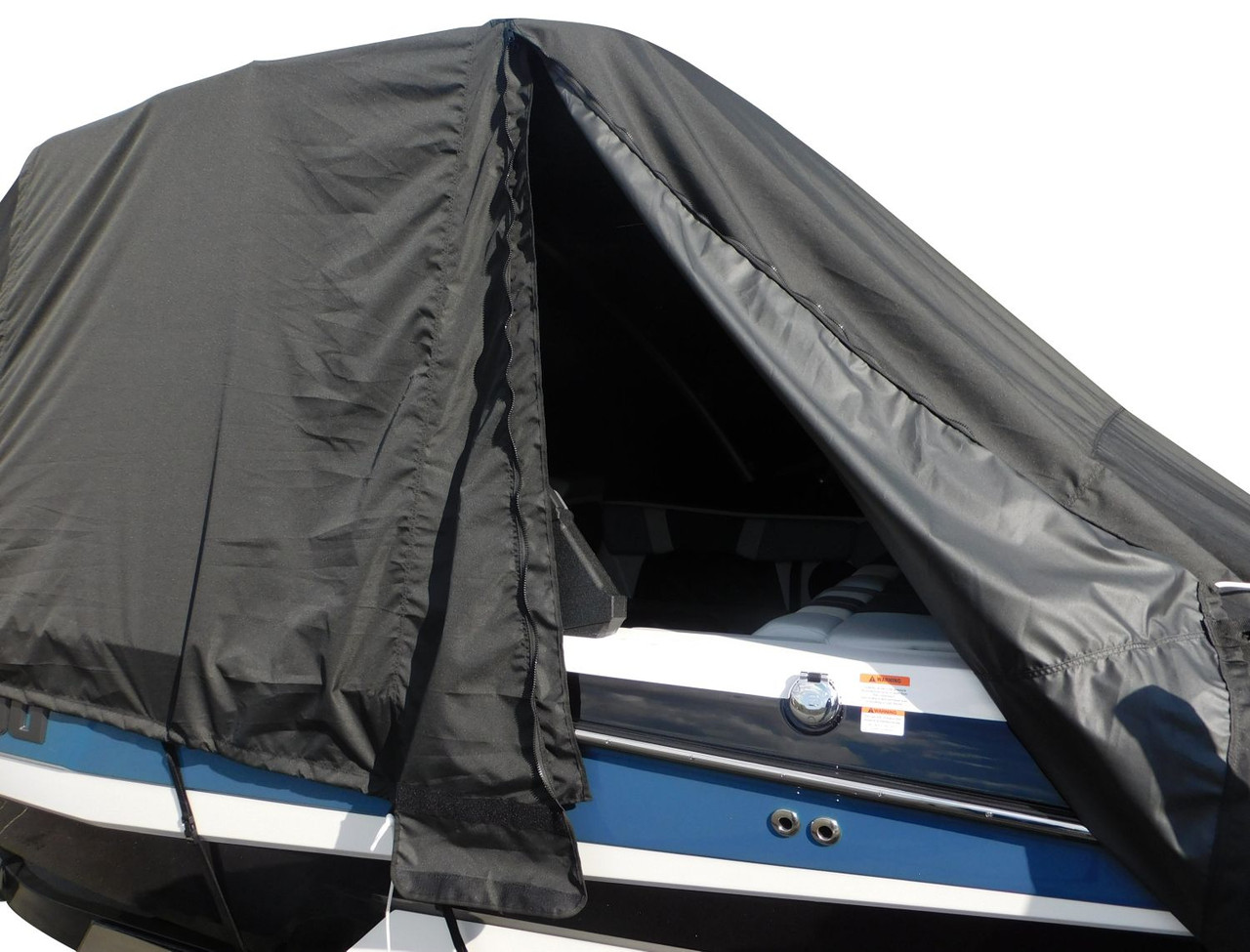 Carver Custom Fit Over-the-Tower Boat Covers