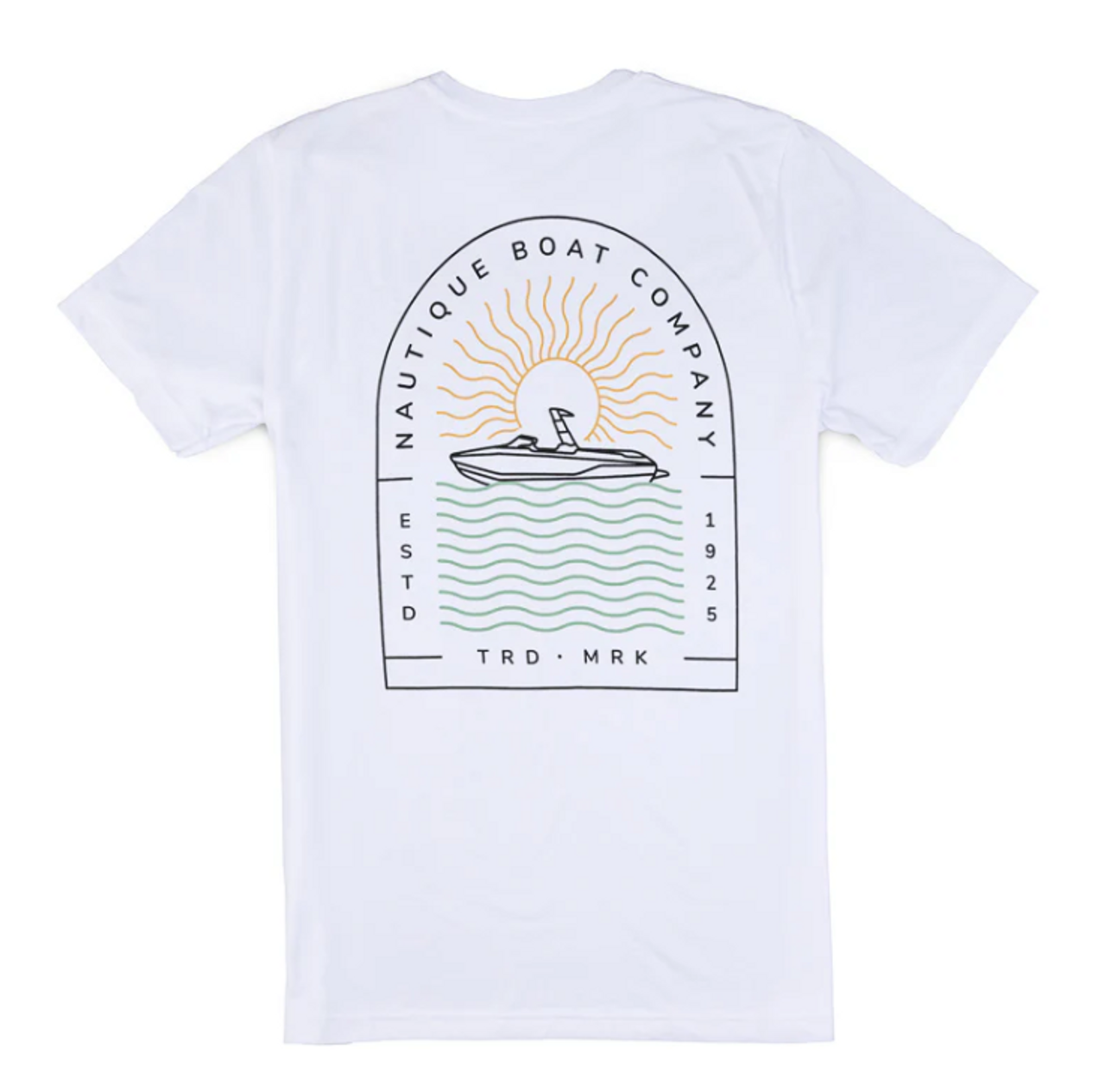 WAVY DAYS TEE- WHITE