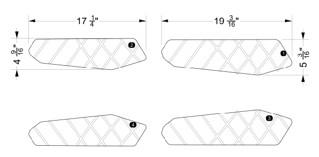 NON-SKID PIPE TOWER KIT  GS-SERIES