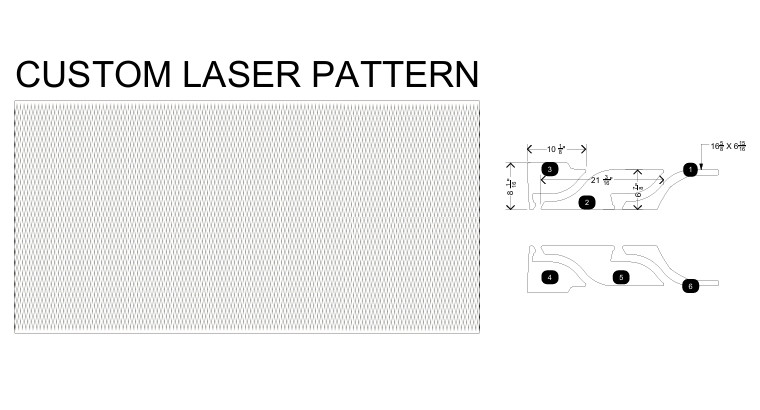NON-SKID TRACK COVERS REVERSIBLE 2021-2024 G23/G25