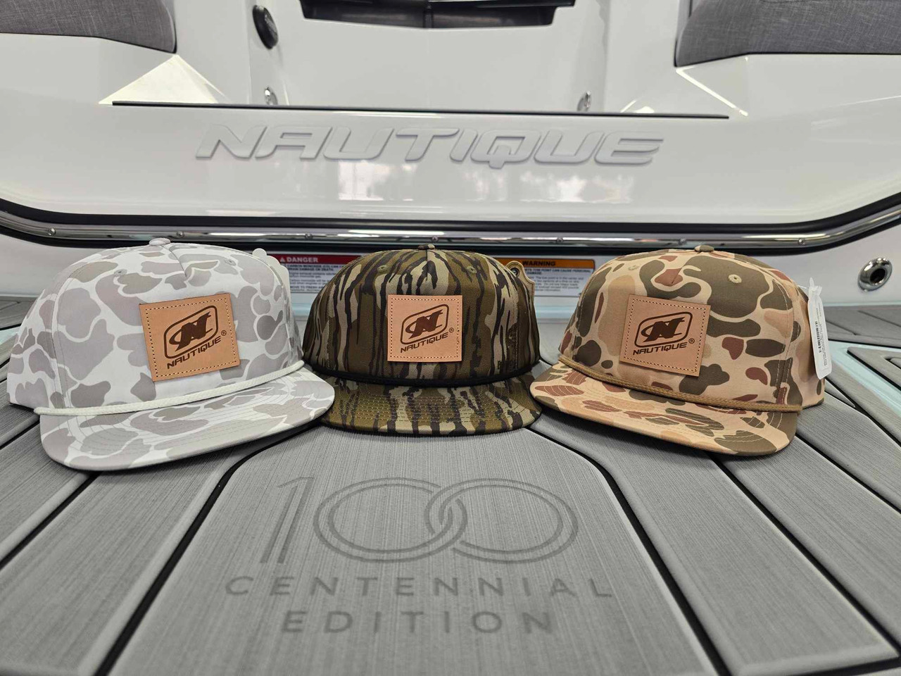 Nautique Cord Flatbill Hats- Camo
