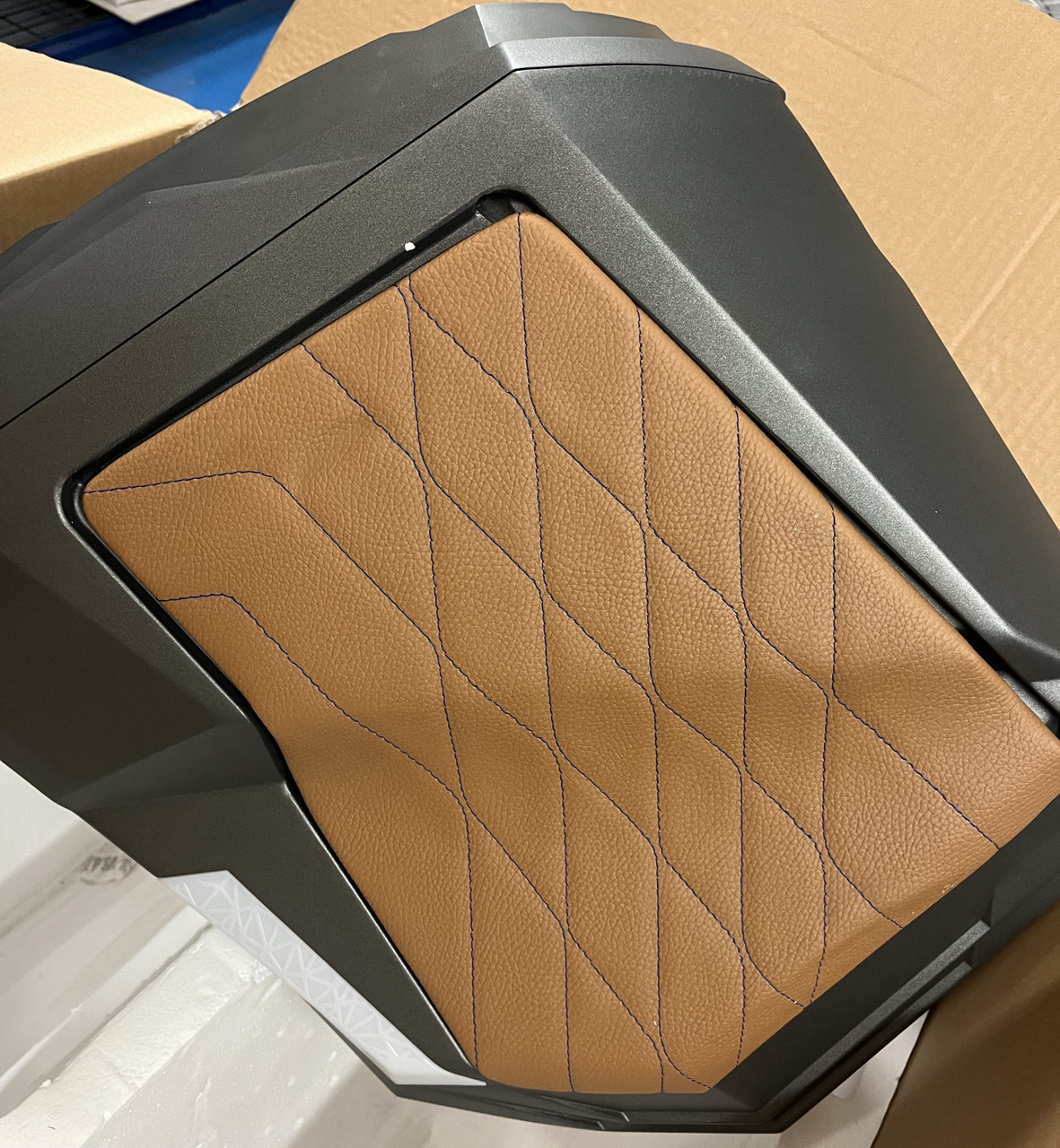 TOWER SPEAKER CANISTER FULLY ASSEMBLED AND PAINTED PORT & STBD P-SERIES (OPEN BOX-MOJAVE BROWN)