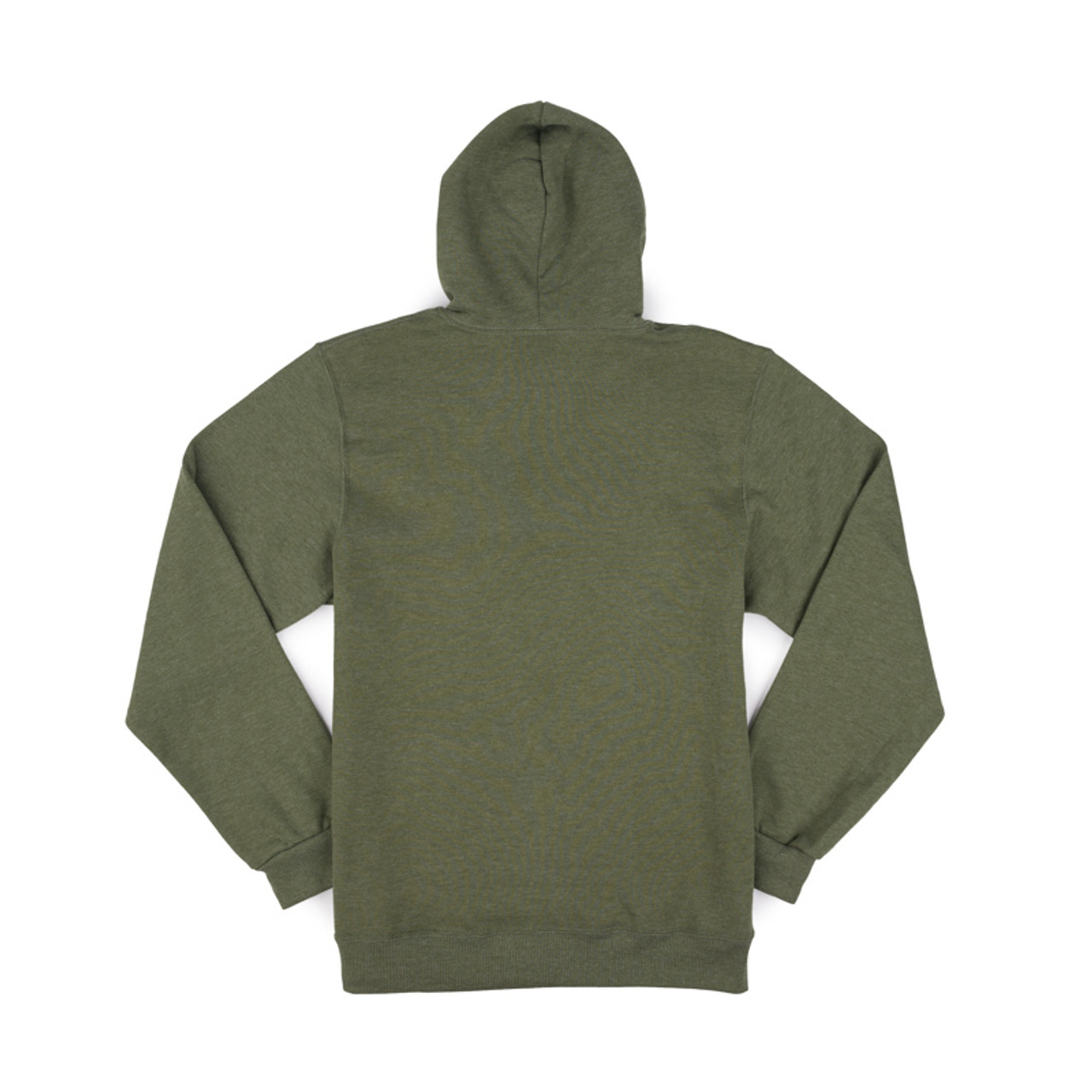 NAUTIQUE QUALITY CRAFTS HOODED SWEATSHIRT-MILITARY GREEN HEATHER
