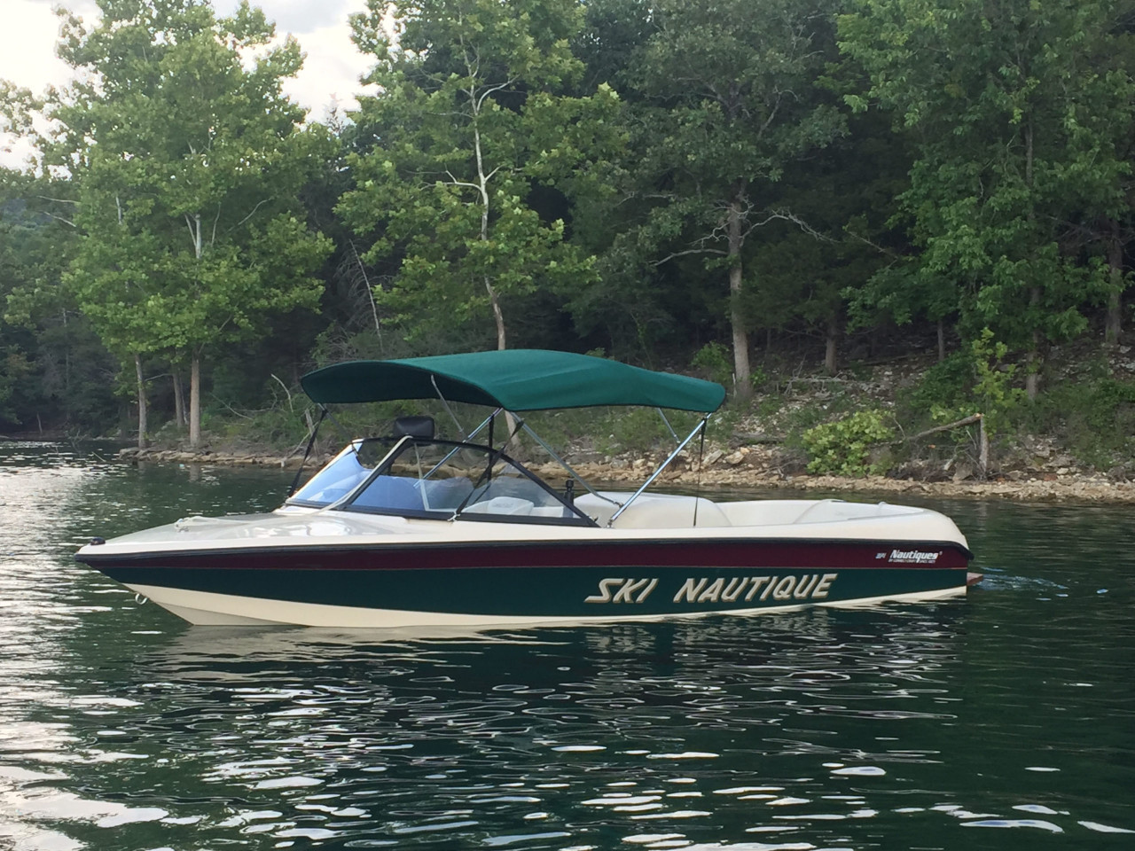 OPEN BOX- BIMINI TOP -NON TOWER- AQUAMRINE w/ STAINLESS FITTINGS