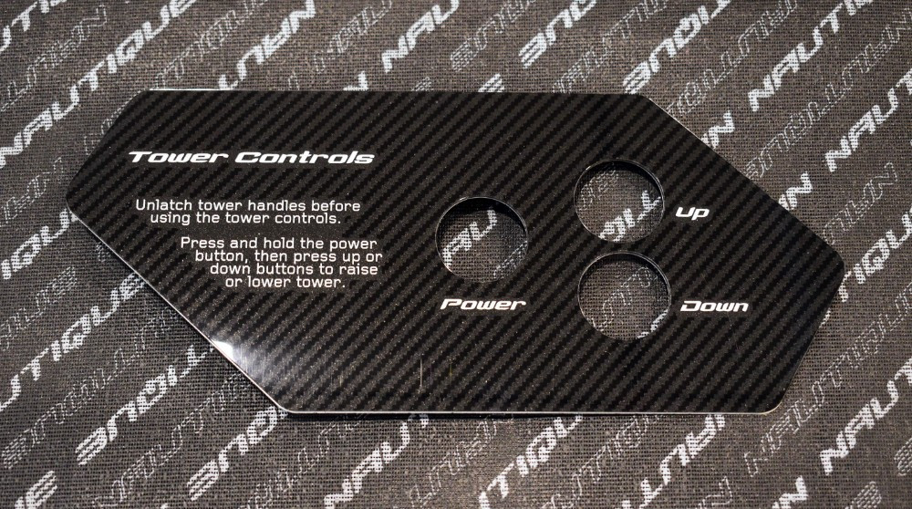 DECAL ACTUATED TOWER CONTROL PANEL G-SERIES