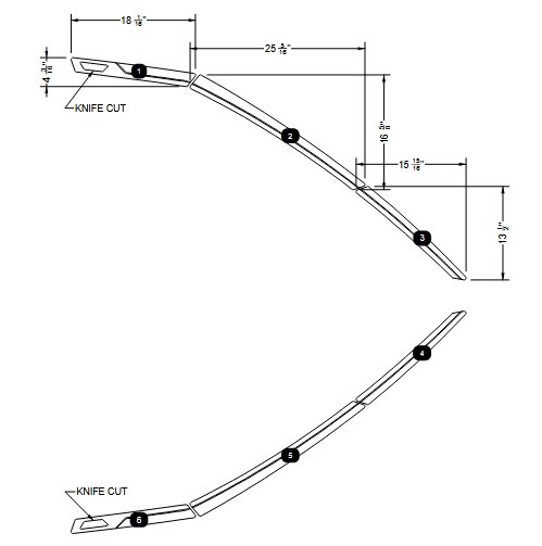 NON-SKID GUNNEL BOW CENTENNIAL EDITION S21