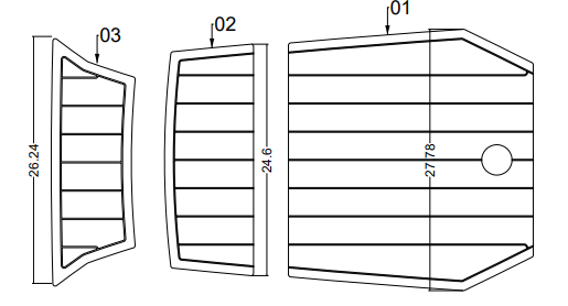 NON-SKID ENGINE HATCH  GS-SERIES  2023--2026