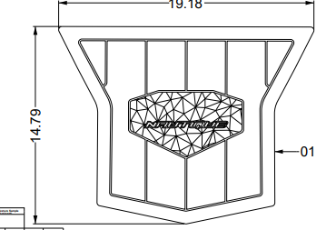 NON-SKID, AFT WATERFALL W/O PYLON  GS-SERIES  2023 -- 2026