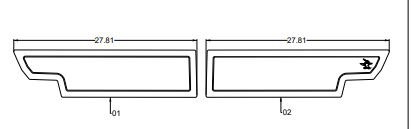 NON-SKID, BOW CLOSEOUTS  GS20  2023--2026