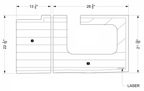 NON-SKID, STRINGER MID STBD G21 -- 2025-- 2026