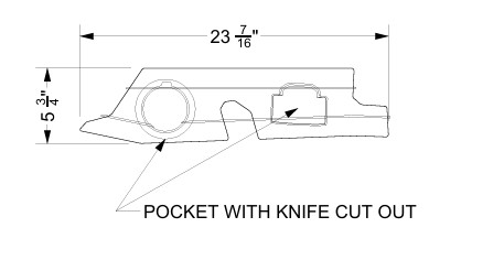 NON-SKID, POCKET LOVESEAT W/WIRELESS CHARGER (OPT.) G-SERIES--- 2025 -- 2026