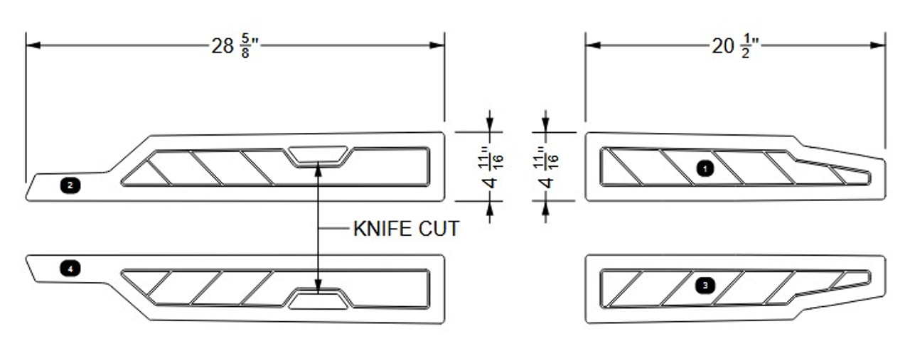 NON-SKID GUNNEL COCKPIT CENTENNIAL EDITION P/S S23