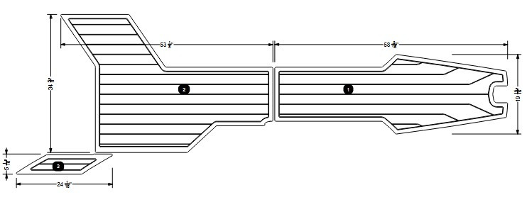 NON-SKID, DECK MOCHA S25 --  2023 -- 2026