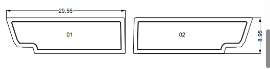 NON-SKID BOW CLOSEOUTS  GS22-- 2023-- 2026