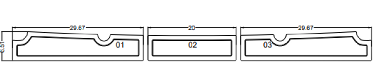 NON-SKID, TRANSOM KIT  CE GS24
