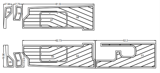 NON-SKID, AFT STRINGER  GS24 --2024-- 2026