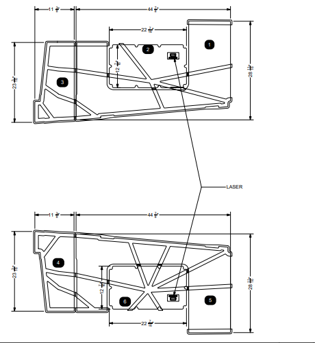 NON-SKID, AFT STRINGER P-SERIES 2024 2026