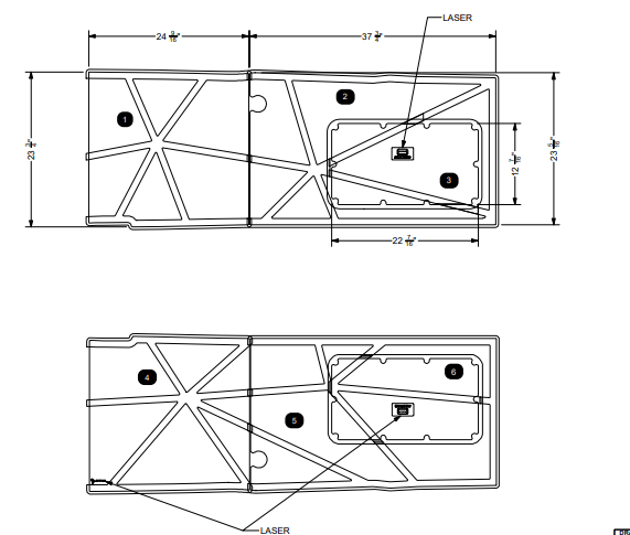NON-SKID, MID STRINGER P25-- 2024--2026