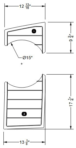 NON-SKID, SUBWOOFER 12 INCH (OPT.) G23/G25 2026