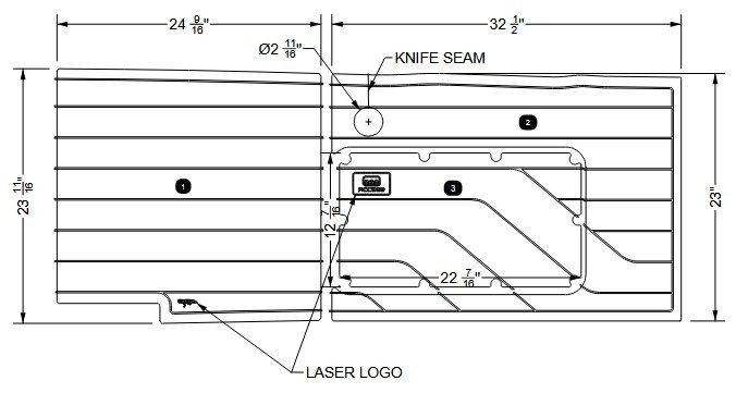 NON-SKID, STRINGER MID PORT G23 2026